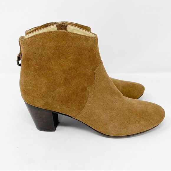 Donald J. Pliner Annie Suede Booties Tan Size 8.5 - Picture 2 of 11